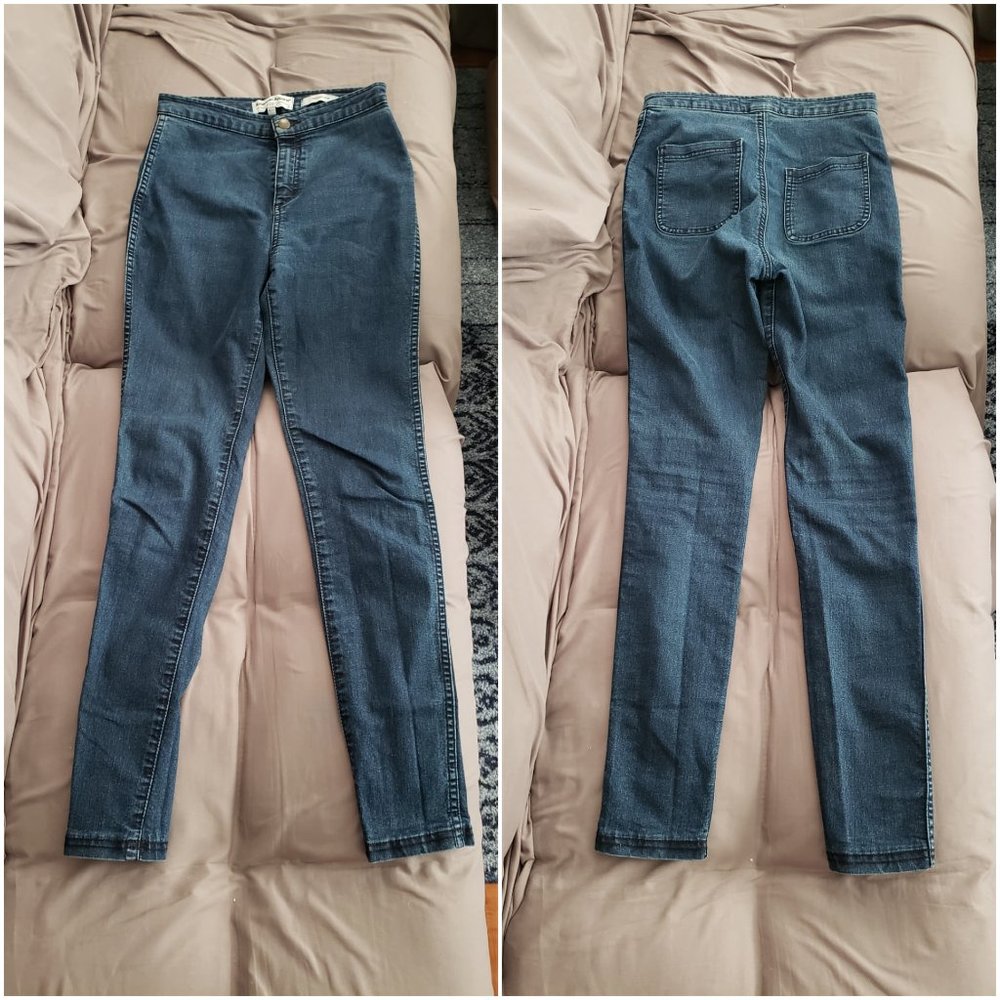 American Apparel The Easy Jean - Set of 3 in Light Wash, Dark Wash, Black Size S - Picture 8 of 14